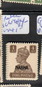 INDIA NABHA KGVI  4A     SG 48       MNH    P0614H