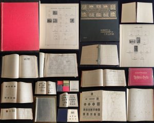 Printed Binders Albums Mixed OLD Lot.13.5kg(K123A) 