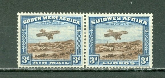 SOUTH WEST AFRICA 1931 AIR #C5-6 SET MINT NO THINS