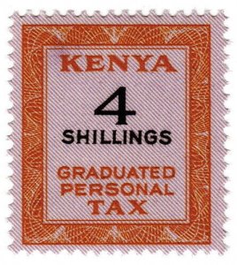 (I.B) KUT Revenue : Kenya Graduated Personal Tax 4/-