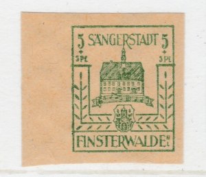 Finsterwalde WWII Germany World War II Local Stamp 1946 5+5pf MNH** A20P4F175-