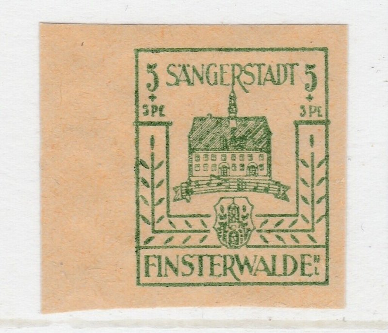 Finsterwalde WWII Germany World War II Local Stamp 1946 5+5pf MNH** A20P4F175