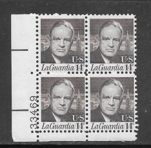 #1397 MNH Plate Block