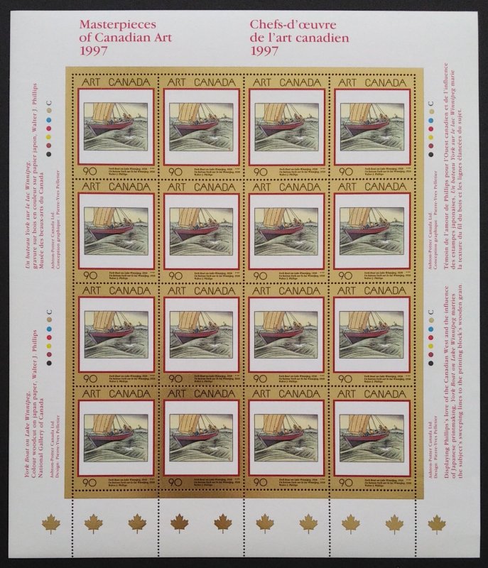 Canada 1635 Sheet MNH