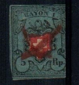 Switzerland Scott 7 fine [TH1718]