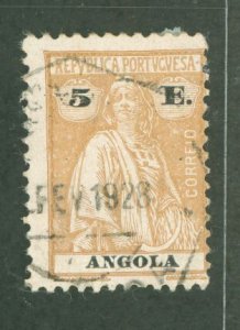 Angola #159F Used Single