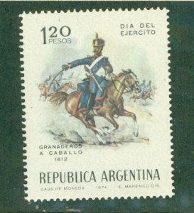 ARGENTINA 1028 MHN BIN $1.00