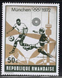 RWANDA Scott 480 Unused 1972 Munich Olympics stamp