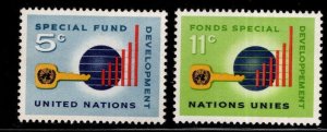 United Nations UN Scott 137-8 Stamp set MNH**