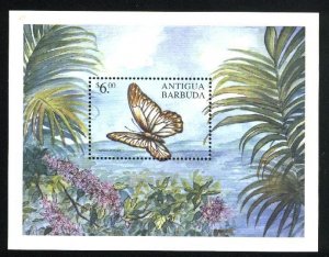 Antigua & Barbuda 3226  SS   Butterfly  M NH VF 2000 PD