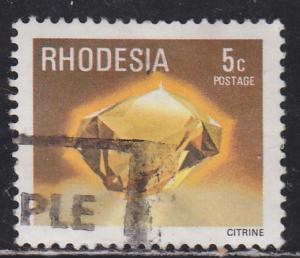 Rhodesia 296 Citrine 1970