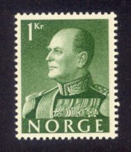 Norway Sc# 370 MLH King Olav V