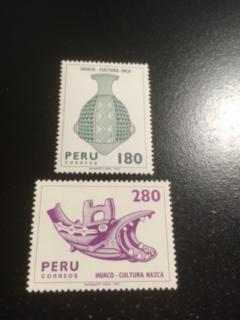 Peru sc 749,749 b MNH