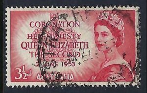 Australia 259 VFU QEII CORONATION CH1-24-7