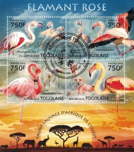 TOGO 2013 - Flamingo / minisheet