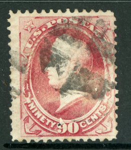 USA 1882 Perry 90¢ Carmine Scott # 191 Used M952 ⭐⭐⭐⭐ 
