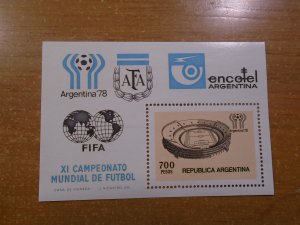 Argentina  #  1193   MNH  --- Fifa Soccer