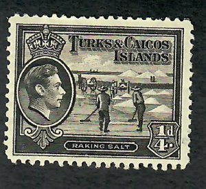 Turks and Caicos #78 Mint Hinged single