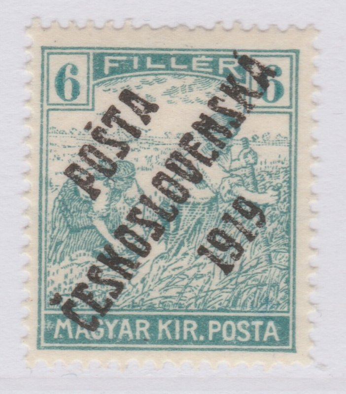 1919 Czechoslovakia Optd 6f MNH** Stamp A30P8F41159-