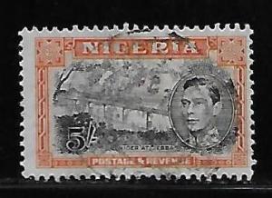 Nigeria 64a 5sh River single Used