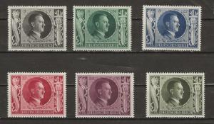 Germany B231-236 MNH