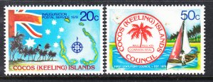 Cocos Keeling Islands 32-33 MNH VF