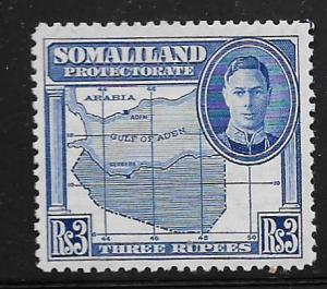 SOMALIA, 106, MINT HINGED HINGE REMNANT, MAP