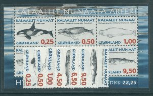 Greenland 303-309a MNH