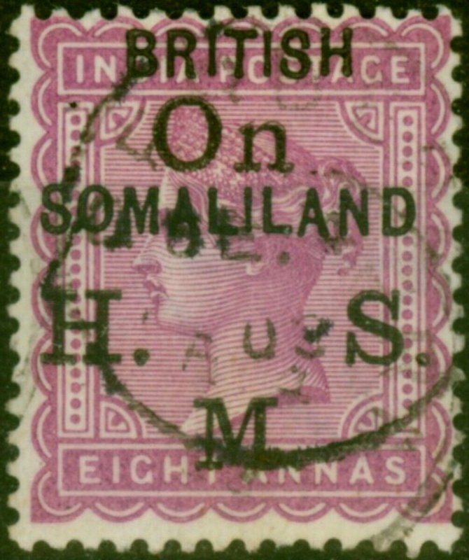 Somaliland 1903 8a Dull Mauve SG04 Good Used Scarce 