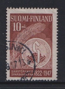 Finland    #267  used  1947  savings bank