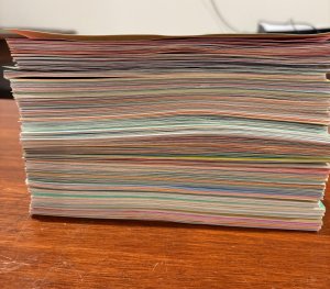 USPS 1988 thru 2000.  500  +|- FDC 8 lbs. High $ little duplication.