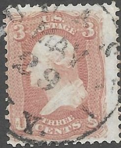 USA 1861 - U - Scott #64B *