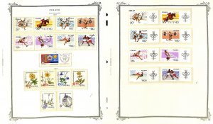 Poland Stamp Collection on 24 Scott Specialty Pages, 1967-1970