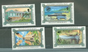 Montserrat #878-881 Mint (NH) Single (Complete Set) (Art) (Paintings)