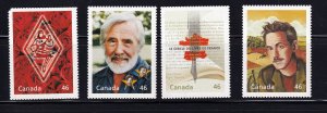 Canada 2000, Millennium MNH Singles set  # 1828a-d