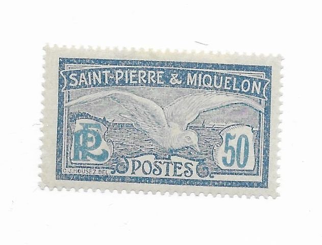 Saint Pierre & Miquelon #98 MH - Stamp - CAT VALUE $1.75