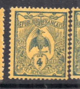 French Colonies Caledonia Early 1900s Issue Fine Mint Hinged 4c. NW-253645