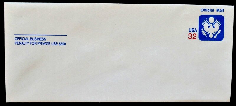 1995 US Sc. #UO88 Official mail envelope, mint, very good condition 