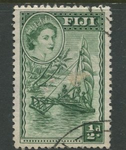 STAMP STATION PERTH Fiji #147 QEII Definitive Issue Used 1954 CV$1.50