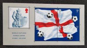 Britain Korea Japan World Cup Football Championship 2002 Soccer Games (ms) MNH