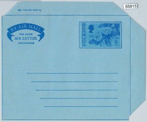 65815  - BERMUDA  - Postal History -  POSTAL STATIONERY : AEROGRAMME Flowers