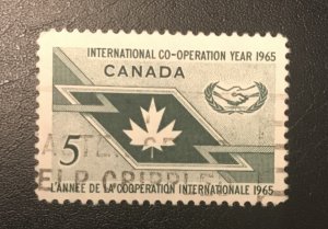 Canada # 437 Used