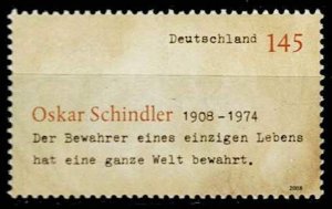 Germany 2008, Sc.#2481 MNH Birth Centenary of Oskar Schindler