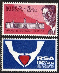 South Africa Sc #355-356 MNH