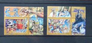 Yugoslavia 1997 Myths and Legends set MNH