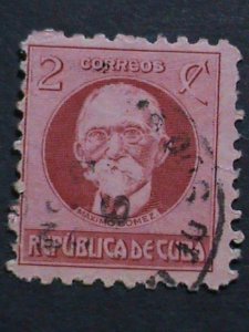 ​CUBA- VERY OLD CUBA STAMPS FAMOUS PEOPLE USED- VF  WE SHIP TO WORLD WIDE.