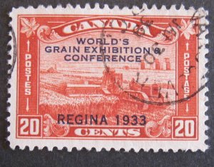 Canada #203 Used- SCV=$14.00