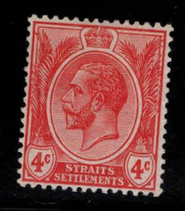 Straits Settlements Scott 154 MH* KGV stamp, wmk 3