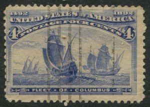 233 4c Columbian Exposition Used