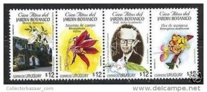 Botanical Garden Botanist Flower Plant orchid of URUGUAY Sc#1955 MNH STAMP cv$7